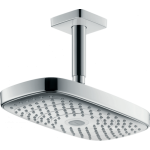 Потолочная душевая лейка Hansgrohe Croma Select 180 2JET Ecosmart с держателем